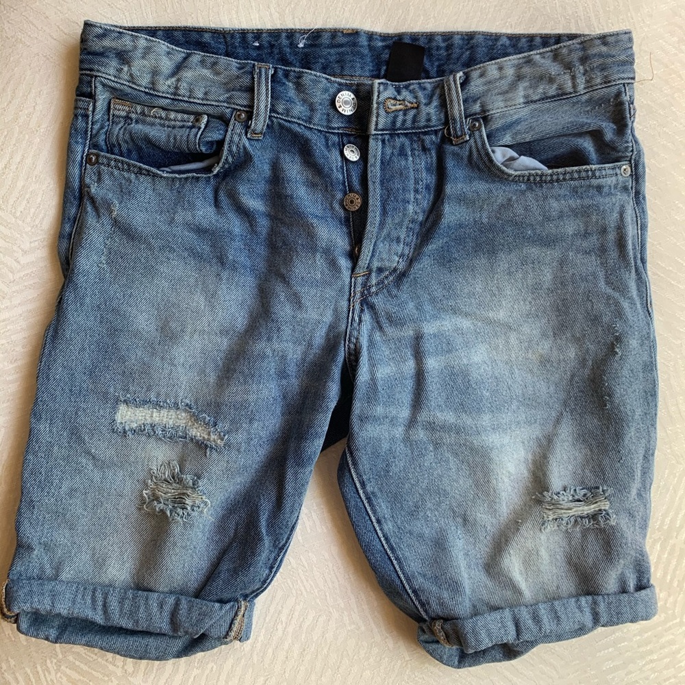 &Denim jean shorts